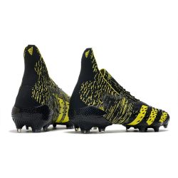 Adidas Predator Freak + FG Zwart Geel_4.jpg